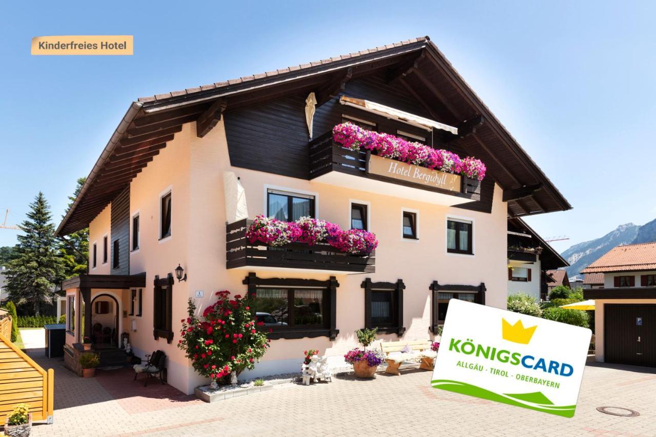 Hotel Garni Bergidyll - Adults Only Pfronten Zewnętrze zdjęcie